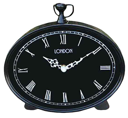 Black Mantle Clock